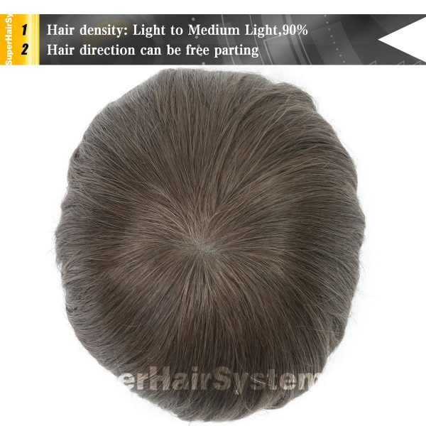 Full-Swiss-Lace-Mens-Toupee-Swiss-Lace-Hair-System-7-Lightest-Brown