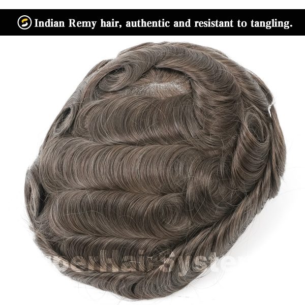 Full-Swiss-Lace-Mens-Toupee-Swiss-Lace-Hair-System-7-Lightest-Brown