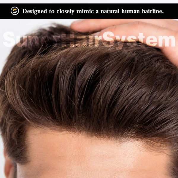 Mens-Toupee-Thin-Skin-Base-Hairpiece-for-Man-2-Darkest-Brown-single-split-knotted