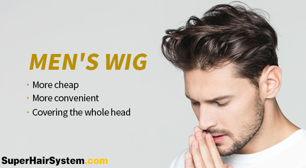 Men's wig