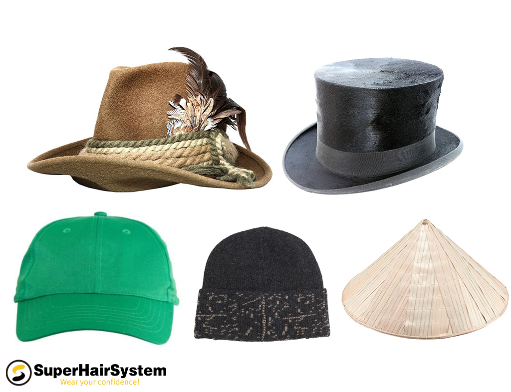 Different hats