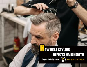 How Heat Styling Affects Hair Health